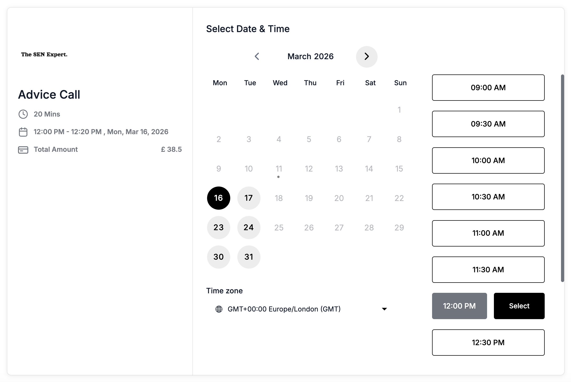 The SEN Expert - Mobile